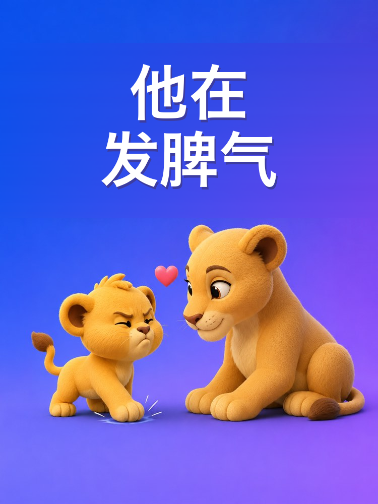 面对发脾气,不失去耐心