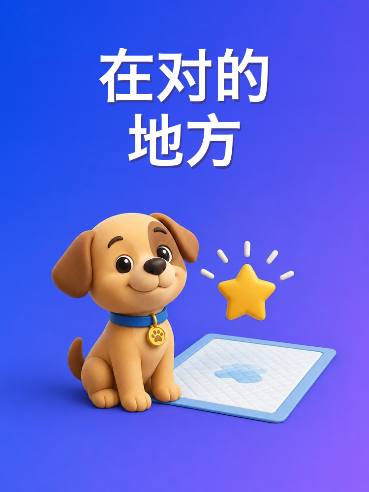 教宠物在对的地方解决