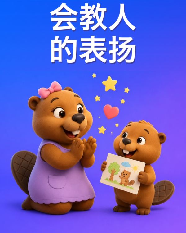能教会孩子的表扬