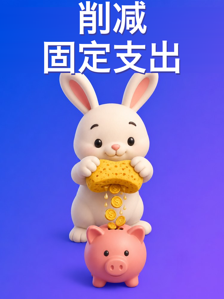 如何削减每月的固定支出