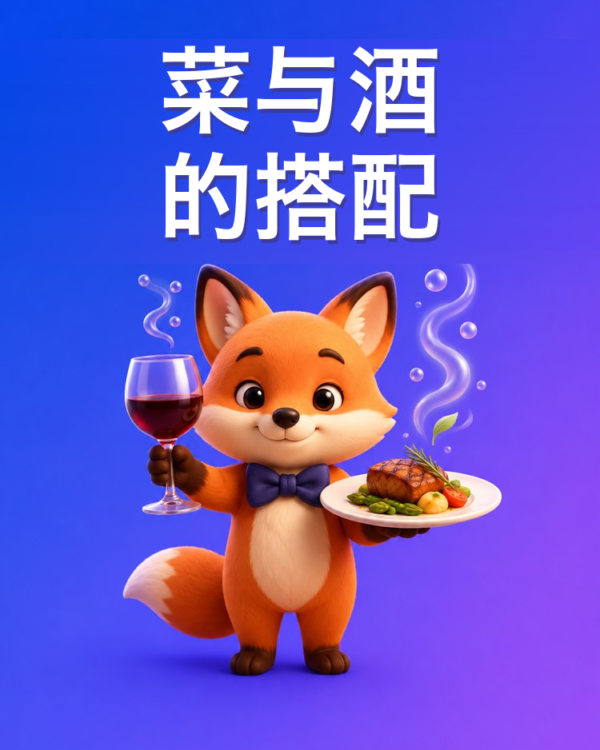 酒水与菜的搭配，和 AI 一起