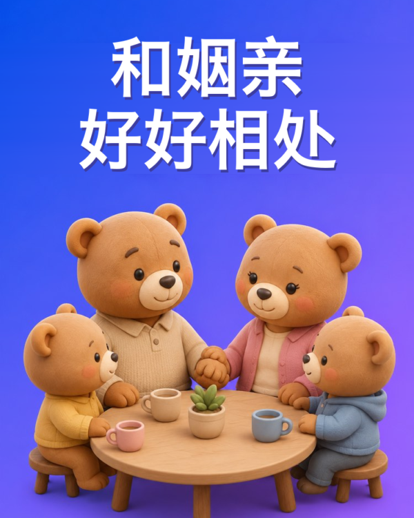和伴侣的家人相处有分寸