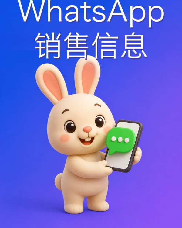 不硬推的 WhatsApp 销售消息