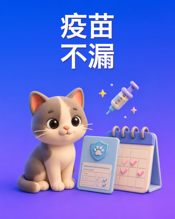 宠物疫苗与驱虫日历