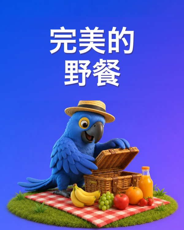 如何准备一场完美的野餐（AI提示词）