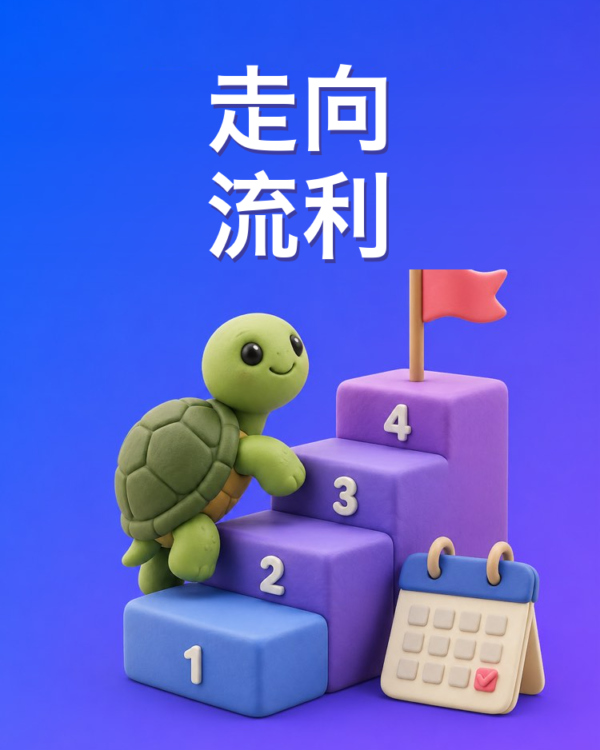 从零到流利的学习计划