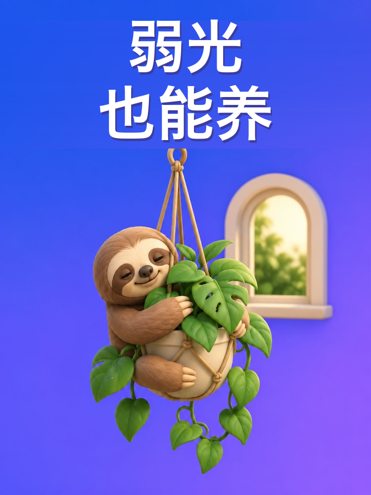 光线弱的公寓也能养的植物（AI提示词）