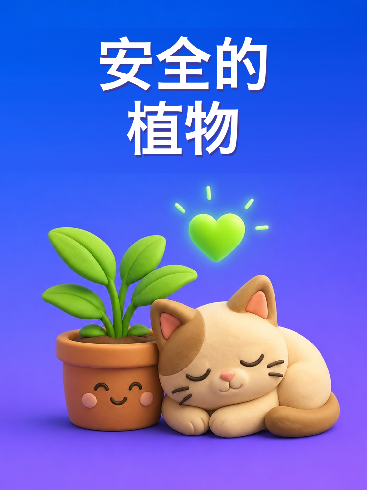 对宠物和小孩安全的室内植物（AI提示词）