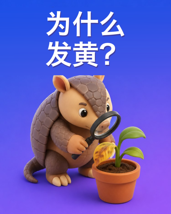 你的植物为什么发黄?用AI查清楚