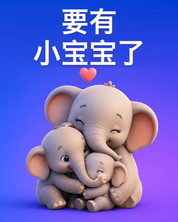 为弟弟妹妹的到来做准备