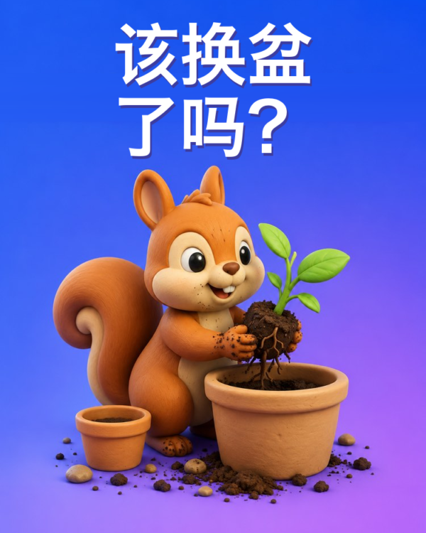 换盆:什么时候换、怎么换(AI提示词)