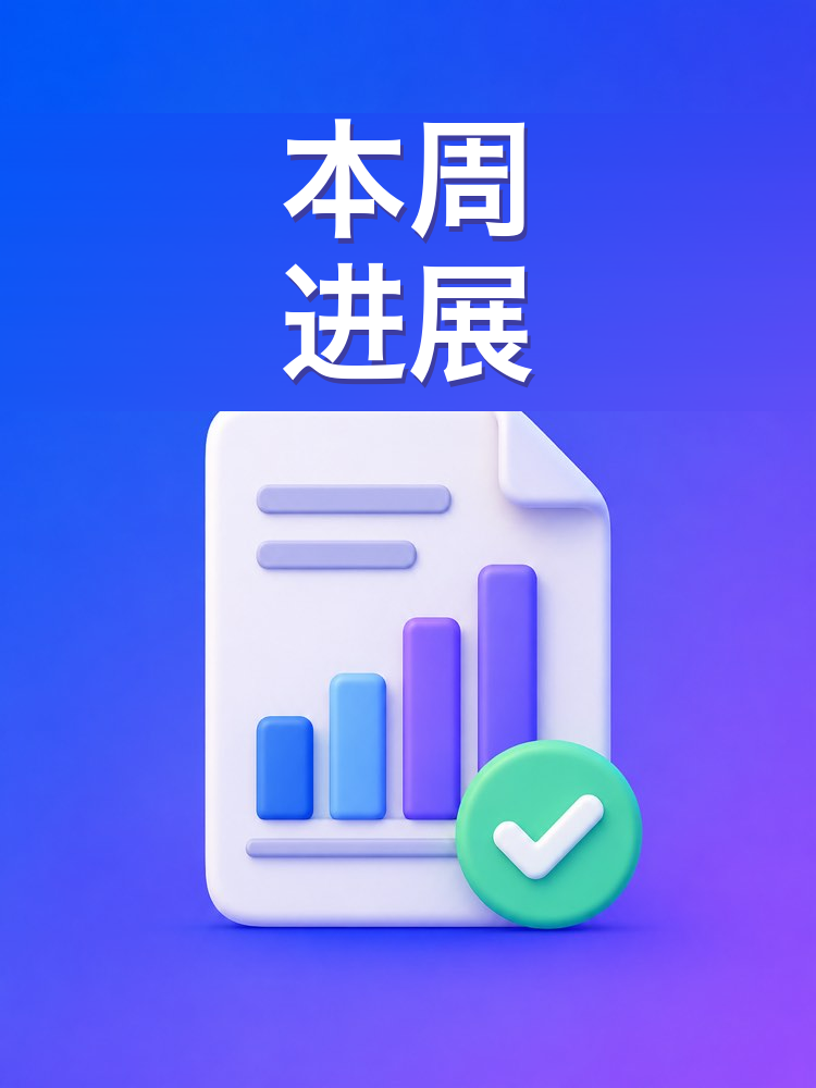 给老板的进展汇报