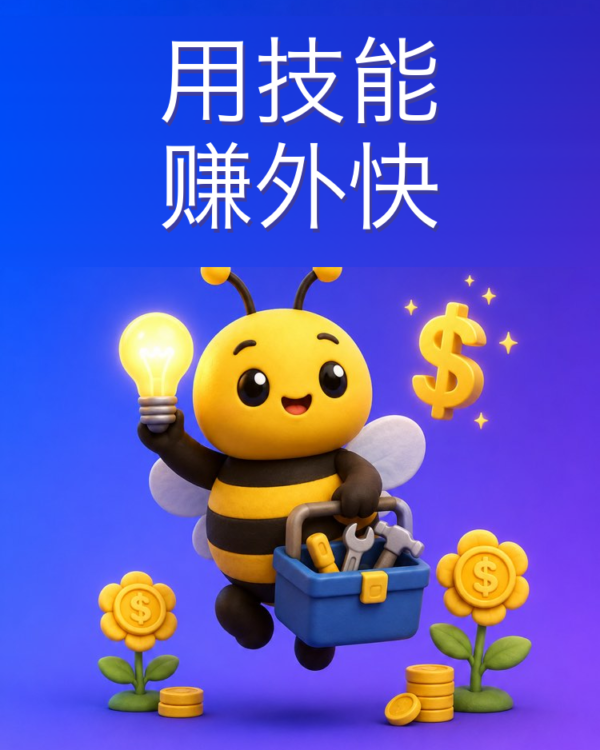 用你已有的技能挣一份额外收入