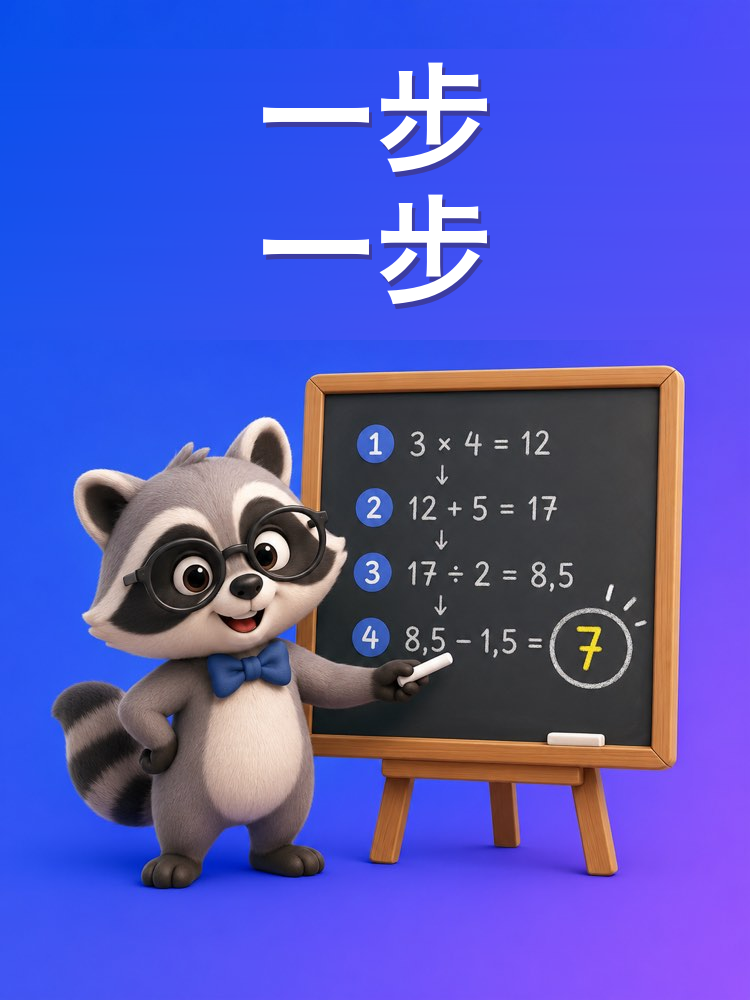一步一步解一道题