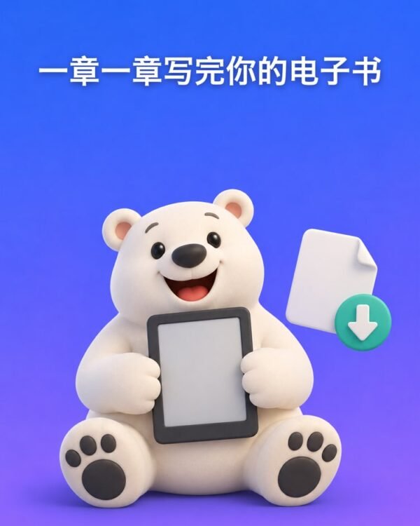 从目录写到最后一页的电子书