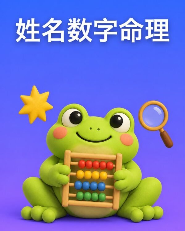 算式全公开的姓名数字命理