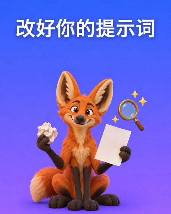 写出你提示词的提示词