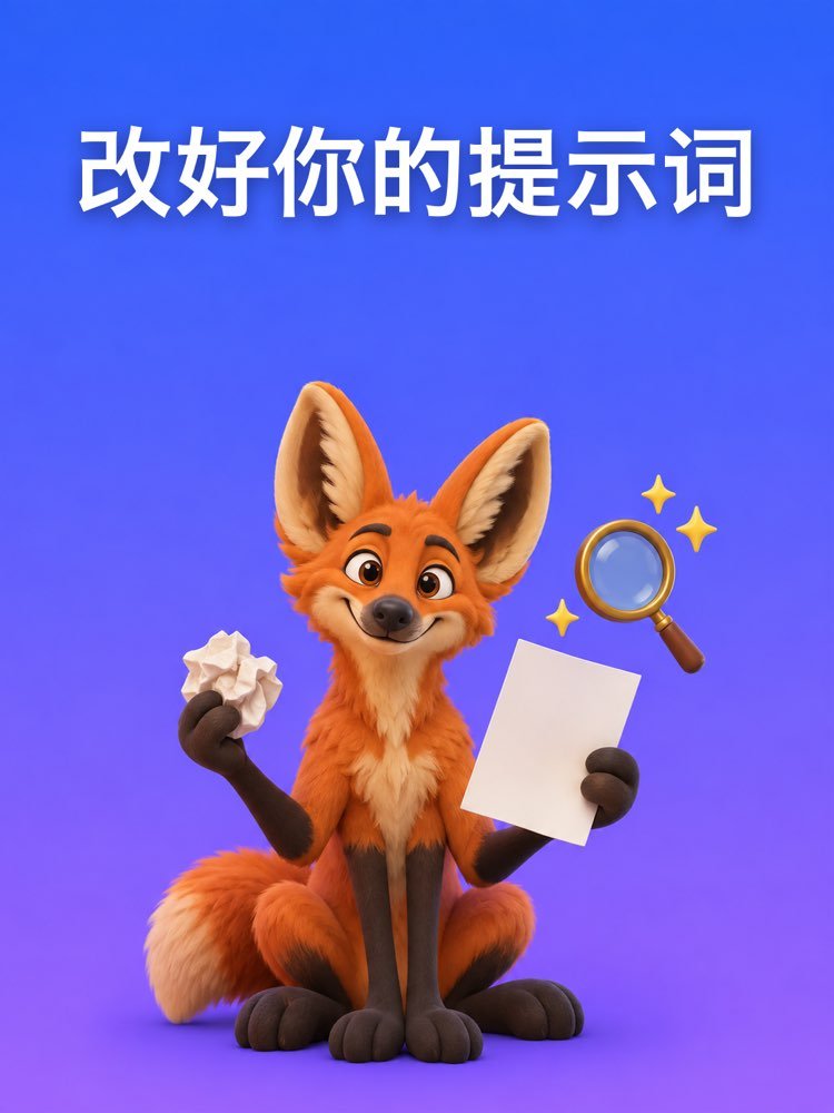 写出你提示词的提示词