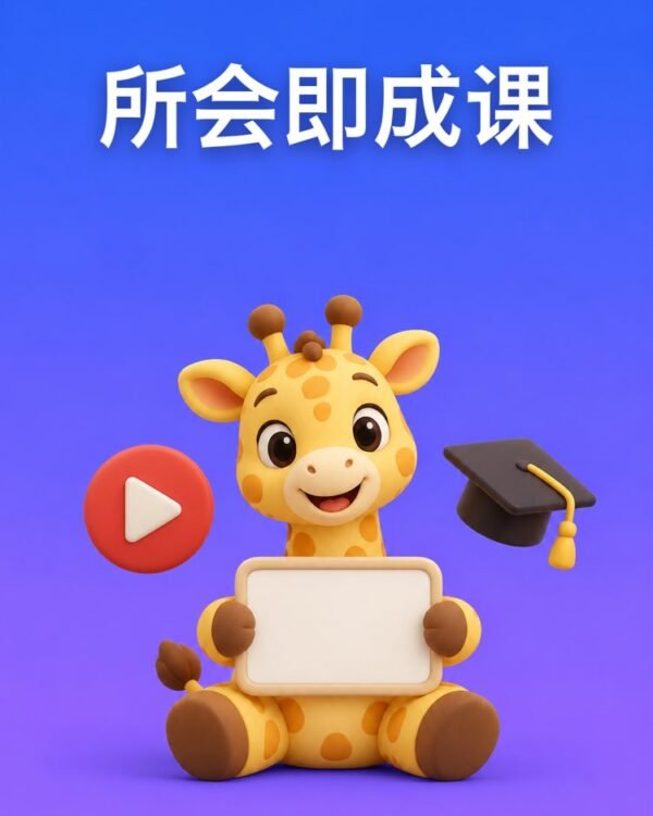 把你会的东西变成一门线上课