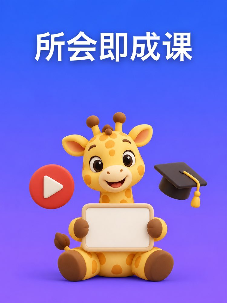 把你会的东西变成一门线上课