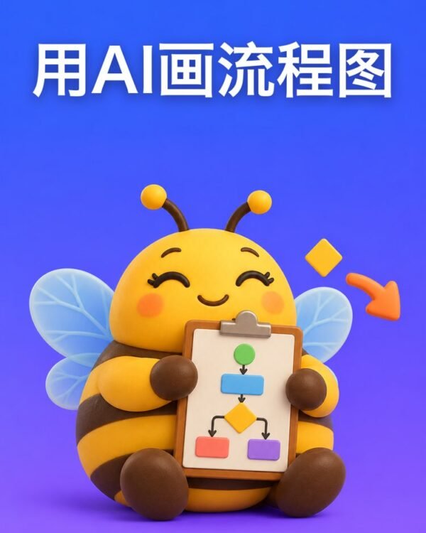 用AI画流程图:把你的文字变成可以直接粘贴的图